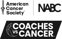 American Cancer Society, NABC and Coaches vs Cancer logos